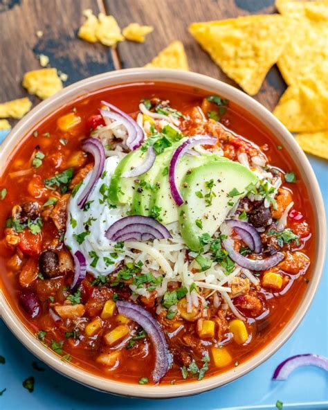 The Best Chicken Chili Recipe Healthy Fitness Meals