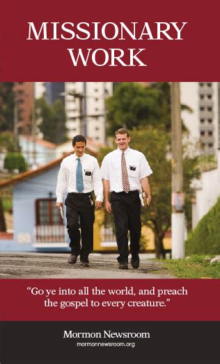 Mormon Missionary Work Pamphlet On Behance