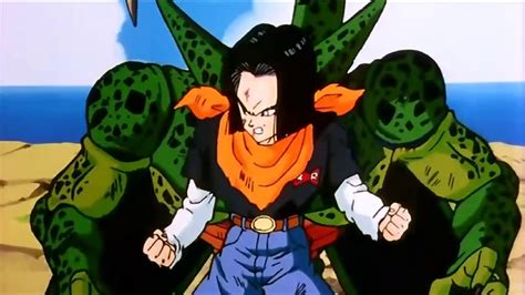 When cell first appeared in dragon ball z, he sent chills down our spines. Cell absorb #17- Cell's first transformation - YouTube