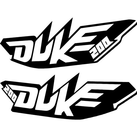 Ktm Duke 200 Style 3 Stickers Decals Decalshouse