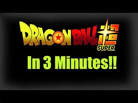 It starts off right where kid buu is defeated. Dragon Ball Super In 3.5 Minutes!! (So Far) - YouTube