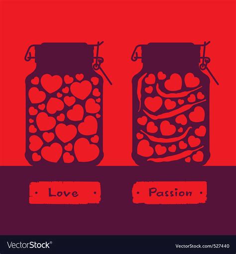 love and passion royalty free vector image vectorstock