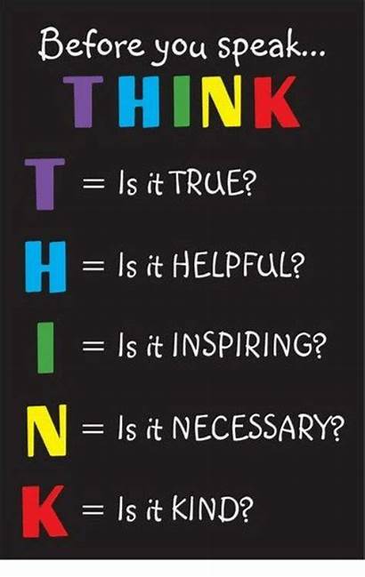 Think True Helpful Speak Before Kind Necessary