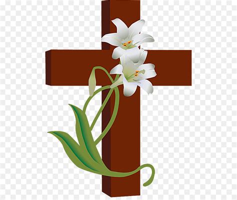 Cross And Easter Lilies Clipart 10 Free Cliparts Download Images On
