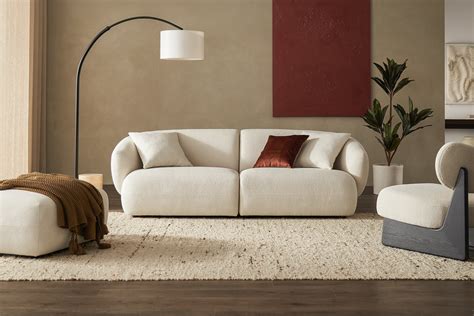 Castlery Auburn Performance Bouclé Sofa