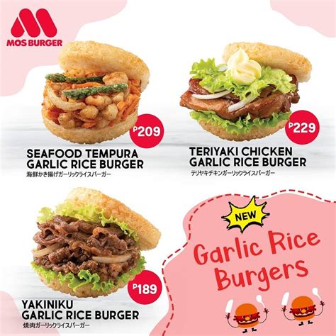 Burger king secret menu, breakfast menu, catering menu, lunch menu for soup, salad, chicken, burger price at one place. MOS Burger Philippines - Home - Quezon City, Philippines ...