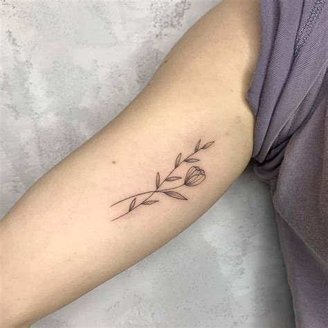 flower upper arm tattoo designs best flower site