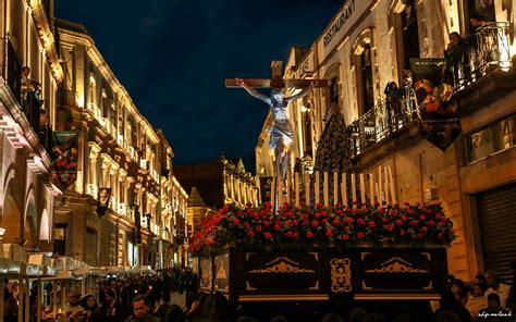 Procesión Del Silencio Semana Santa Zacatecas México Tradiciones