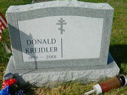 Donald Kreidler 1938 2001 Find A Grave Memorial