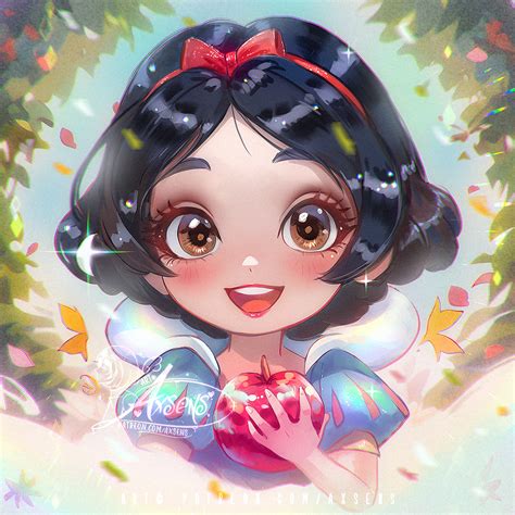 Snow White Disney Character Snow White And The Seven Dwarfs Disney Image By Axsens