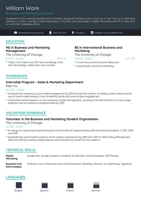 10 Of The Best Student Resume Examples In 2023 - vrogue.co
