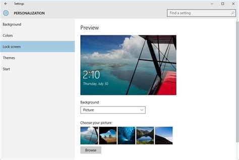 How To Customize The Windows 10 Lock Screen Windows Tips Images And