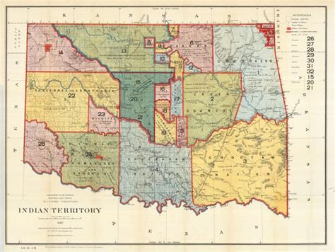 Old World Auctions Auction 125 Lot 297 Indian Territory