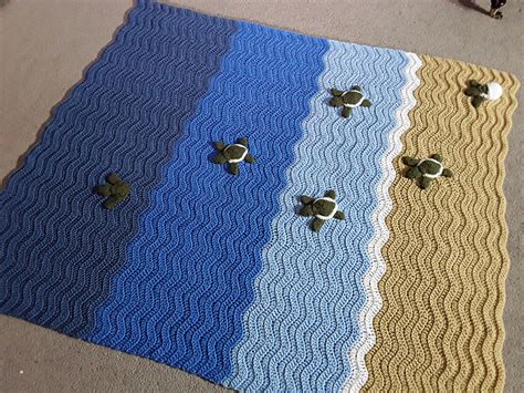 Everyones Crocheting Baby Sea Turtle Blankets Here Are