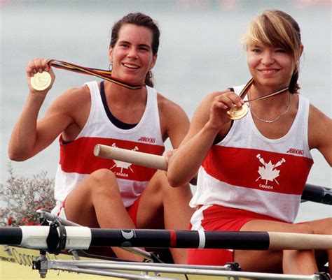 Heddle and marnie mcbean won olympic gold medals in 1992 and 1996 in the coxless pair and double sculls. Team Canada Marnie McBean Kathleen Heddle Barcelona 1992 ...