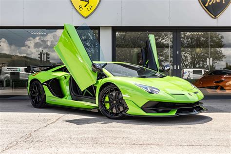 Lamborghini Aventador Svj Green Oasis Limo