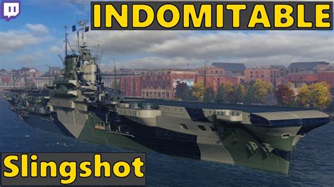 Indomitable Close Match World Of Warships Youtube