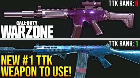 Call Of Duty Warzone The Fastest Ttk Weapon In The Game Warzone Best