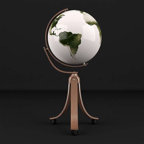 3d World Globe Model