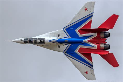 Red White And Blue Jet Plane Aircraft Military Aircraft Russian