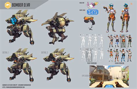 Overwatch Skin Concepts Overwatch Skin Concepts Concept Art Books