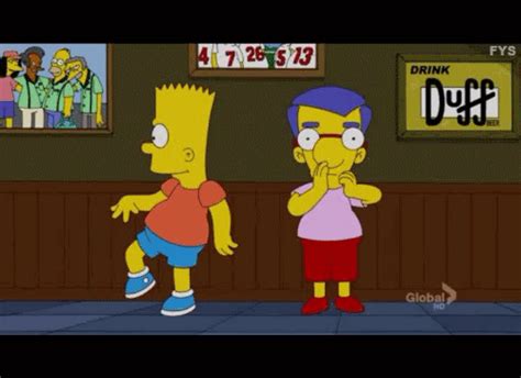 Image Bart Dancing Simpsons Wiki Fandom Powered By Wikia