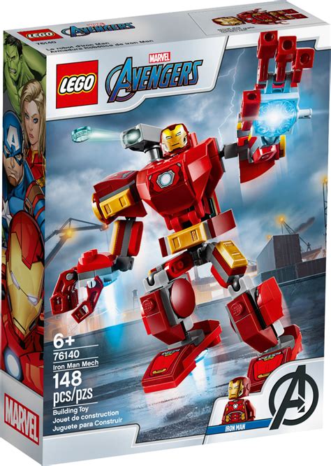 Best Buy Lego Marvel Avengers Iron Man Mech 76140 6289052