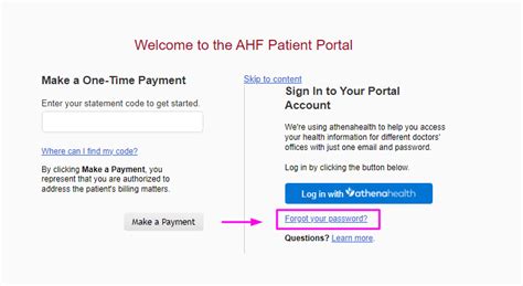 Ahf Patient Portal Login 26356 Digital