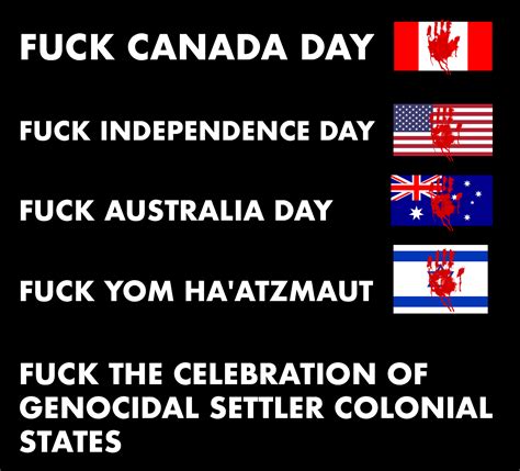 Fuck Canada Day Dankleft
