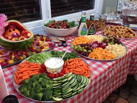 Buffet Froid Et Bbq Plateau De Légumes Repas Mariage Nourriture