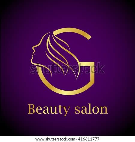 Cosmo perfumery & cosmetics · sector: Abstract Letter G Logogold Beauty Salon Stock Vector ...