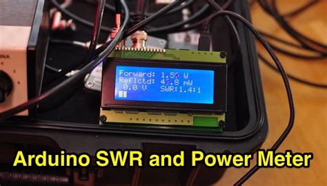 Rf wattmeter and band decoder on arduino or psoc5 modules with python desktop monitoring and. Arduino SWR and Power Meter - Resource Detail - The DXZone.com