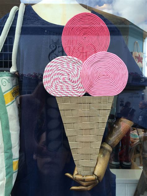 Seasalts Ice Cream Window In Falmouth August 2014 Designed And