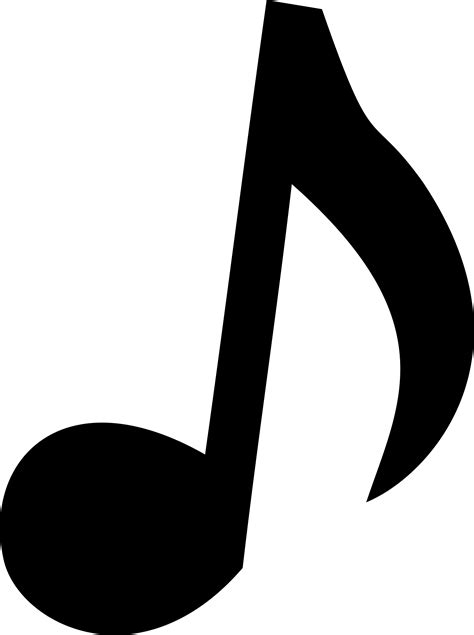 Black Music Note Clipart Clipart Panda Free Clipart Images