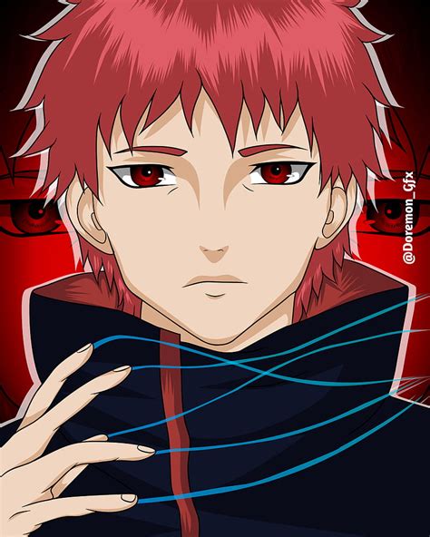 X Px K Free Download Sasori Of Red Send Anime Animeart Naruto HD Mobile Wallpaper