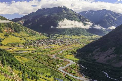 Silverton Colorado Stock Photo Image Of Mountain Mountains 97053118