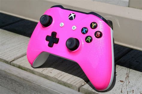 Xbox One S Controller Bubble Gum Pink Custom Painted Etsy