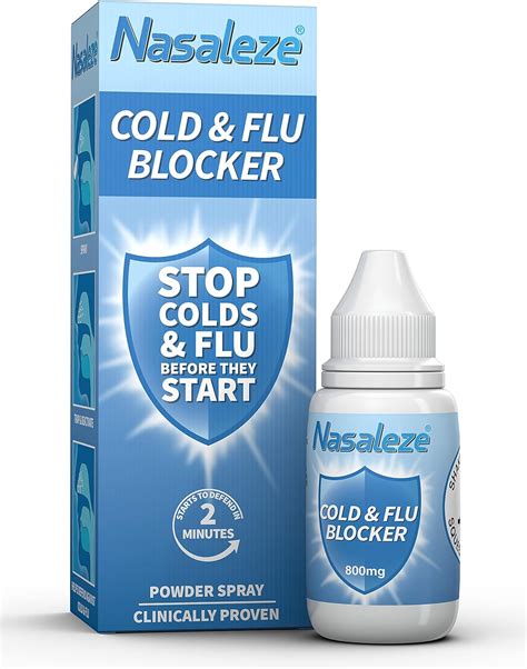 Nasaleze Cold And Flu Blocker Cold And Flu Prevention Powder Nasal
