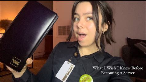 5 things i wish i knew before becoming a waitress youtube