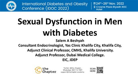 Pdf Sexual Dysfunction In Men With Diabetes