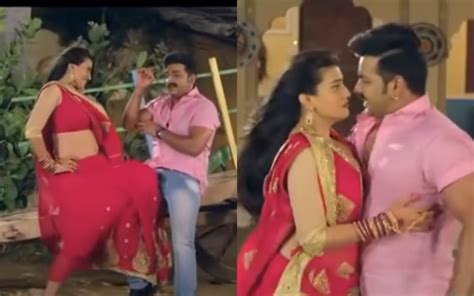 Akshara Singh’s New Hot Video With Pawan Singh Is Breaking The Internet Bhojpuri Actress Gets