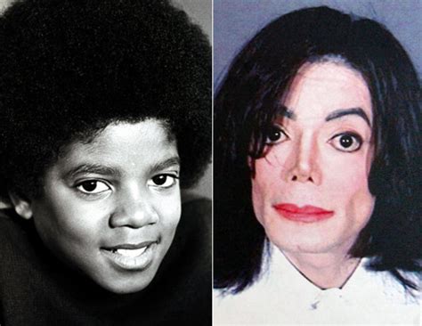 The Changing Face Of Michael Jackson Spinditty