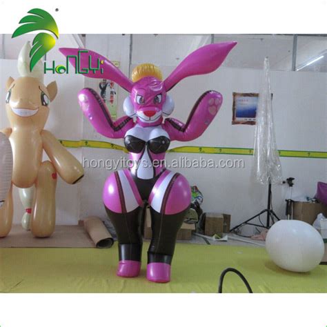 Hot Sale Inflatable Girl Costume Giant Inflatable Anime Girl Big Boobs