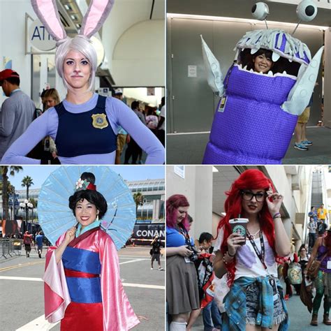 Disney Costumes At Comic Con 2016 Popsugar Love And Sex