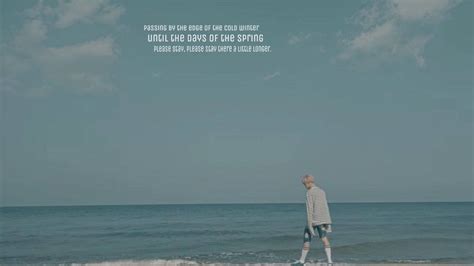 Download Bts Spring Day Lyrics Laptop Wallpaper Wallpapers Com