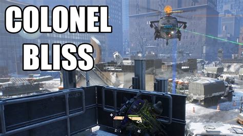 Tom Clancy's The Division - Colonel Bliss / Final Boss Fight - YouTube