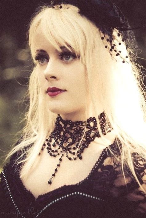 Victorian Gothic Victorian Goth Blonde Goth Goth Beauty