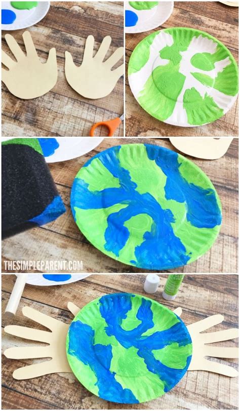 Make An Earth Day Craft Preschoolers Will Love Together To Celebrate