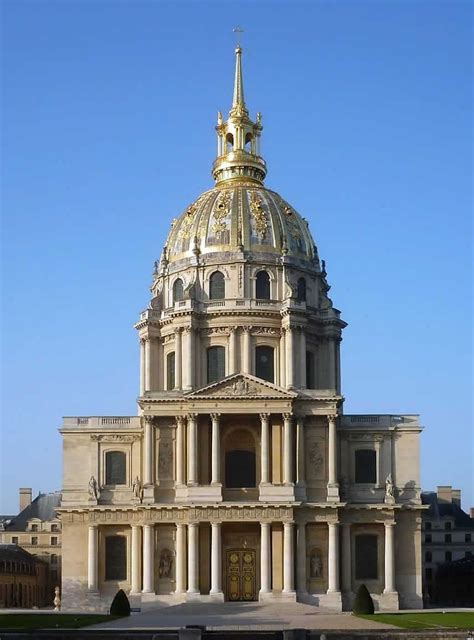Jules Hardouin Mansart Kościół Des Invalides W Paryżu Baroque