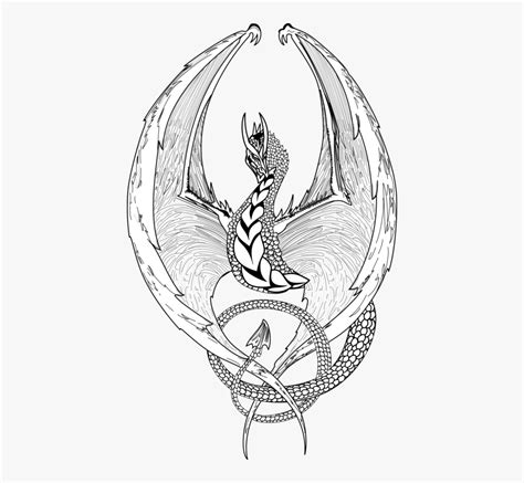 Moreover, there are many movie makers insert dragon in their… Line Art,plant,dragon - Medieval Dragon Coloring Pages For ...
